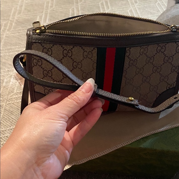 Gucci Beige and Brown GG Canvas Bag - Picture 3 of 7
